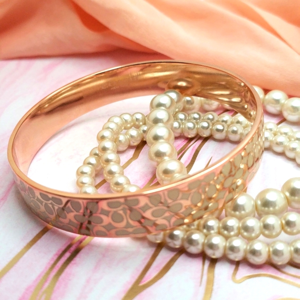 Coach Branded Bangle - Picture 2 of 3